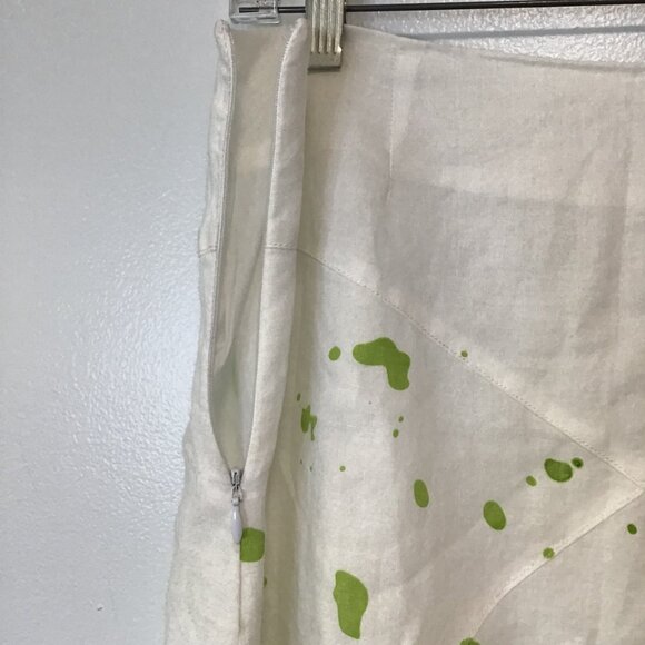 Gilani Linen A-Line Skirt Size 12 - Picture 9 of 13